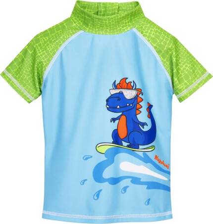 Playshoes Strój kąpielowy z filtrem UV dla dzieci – strój kąpielowy dwuczęściowy dla chłopca Dinozaur rozmiar 86/92
