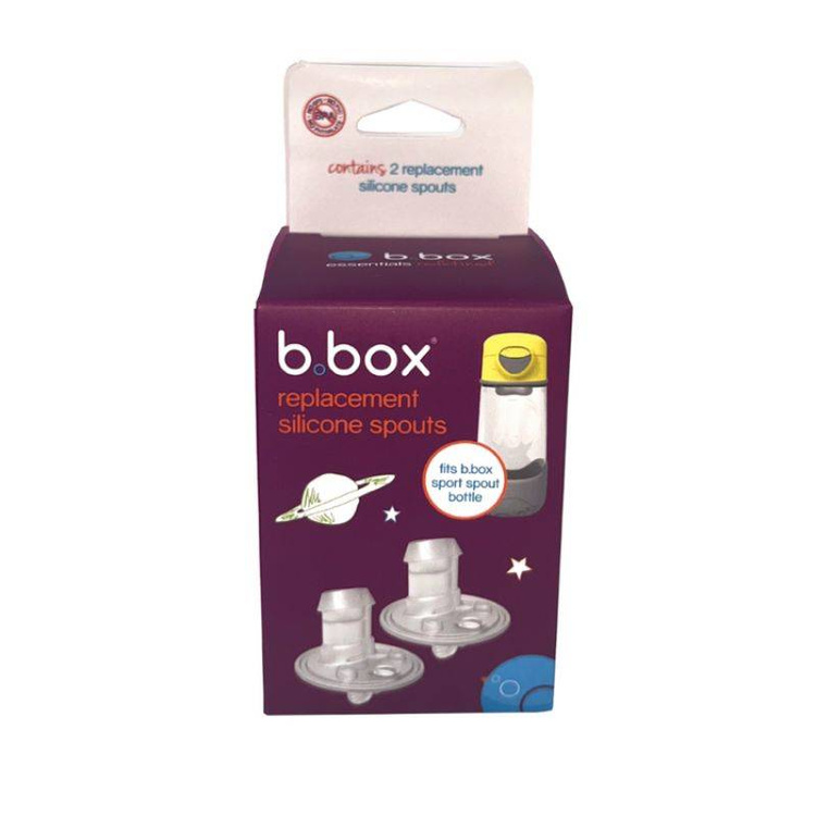 Ustniki zapasowe do butelek sportowych tritanowych 450 i 600 ml, 2 szt., b.box