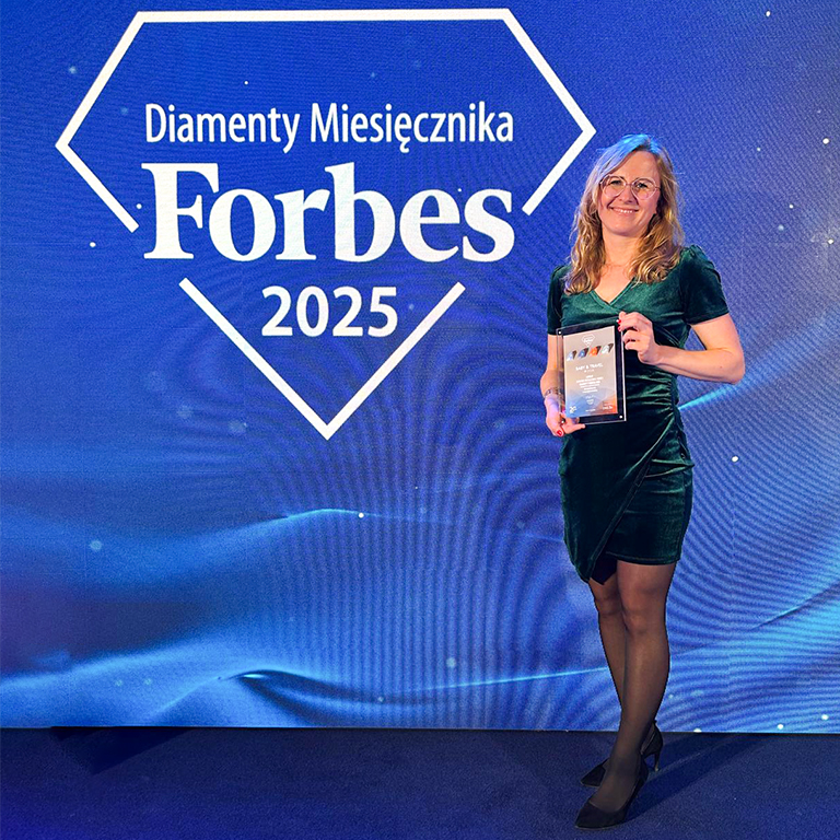 Baby&Travel na gali Diamentów Forbesa 2025 – odbiór wyróżnienia