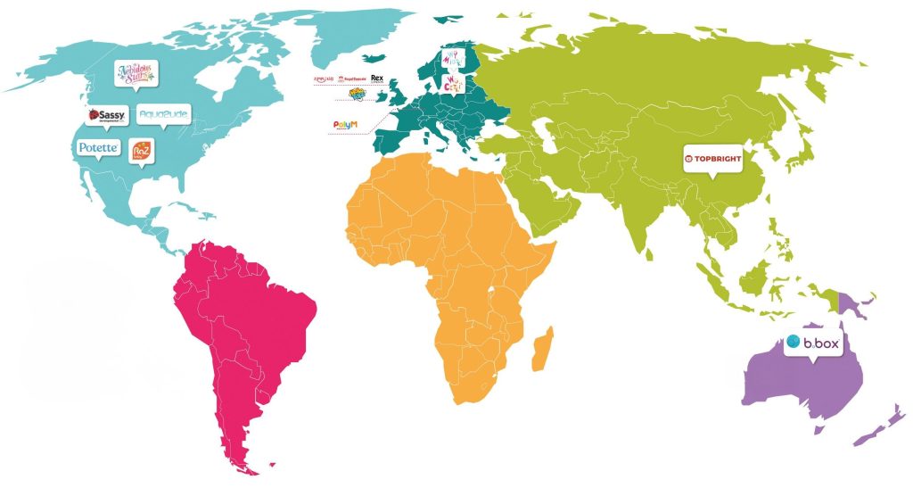 Mapa marek dystrybucyjnych babyandtravel