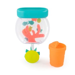 Sassy Karmienie rybek zabawka do kąpieli z przyssawkami dla dzieci i niemowląt