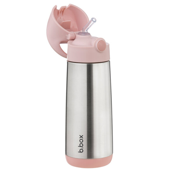 BB.box butelka termiczna - bidon dla dzieci ze słomką 500 ml  Blush Crush