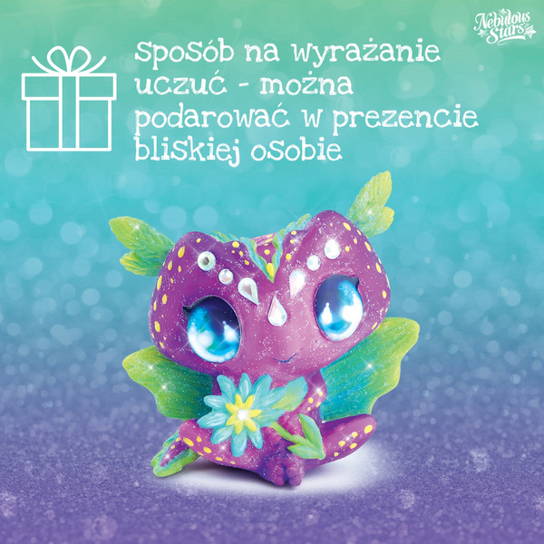 Nebulous Stars Figurka do malowania – gipsowa – zestaw kreatywny dla dzieci 8+ Lilya