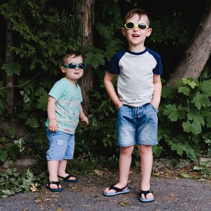Okulary przeciwsłoneczne dla dzieci, Sölar, 12 m +, różowe, bblüv