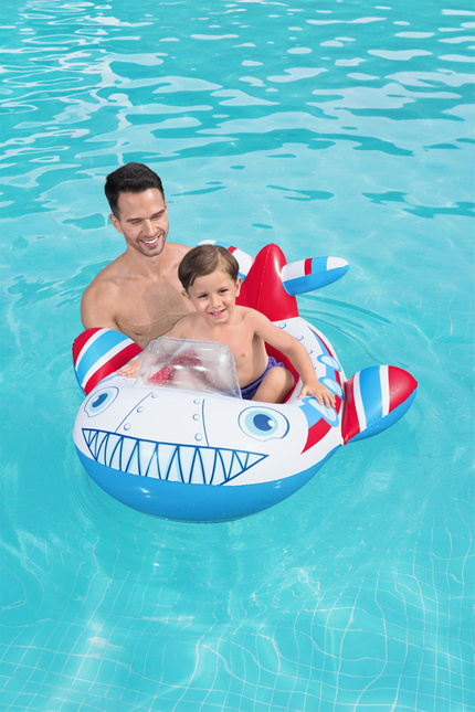 Ponton dmuchany dla dzieci, samolot, 3+, Lil' navigator Baby Boat, Bestway