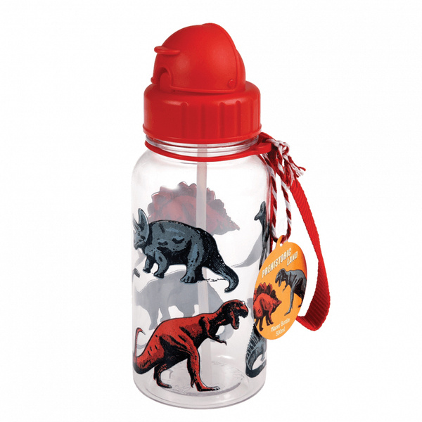 Rex London Bidon ze słomką 500 ml Dinozaury