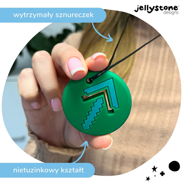 Wisiorek antystresowy Strzałka zielony Jellystone Designs