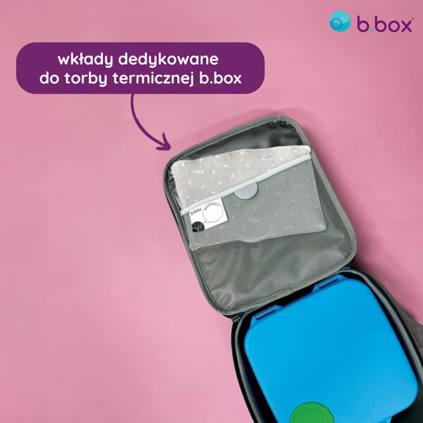 b.box Żelowe wkłady chłodzące do torby termicznej 2szt. 