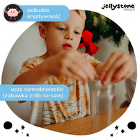 Butelka sensoryczna DIY, Śnieg, Jellystone Designs