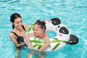 Kółko do pływania dla dzieci, panda, 85 cm, 3-6 lat, Bestway