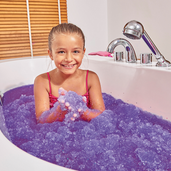 Magiczny proszek do kąpieli, Gelli Baff Glitter, różowy, 3+, Zimpli Kids