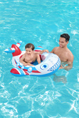 Ponton dmuchany dla dzieci, samolot, 3+, Lil' navigator Baby Boat, Bestway