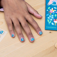 Rex London Kolorowe naklejki na paznokcie dla dzieci - samoprzylepne ozdoby do paznokci dla dziewczynek Wróżki