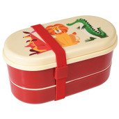 Rex London Lunchbox Bento ze sztućcami, Dzikie Zwierzęta