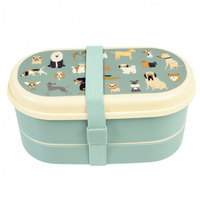 Rex London Lunchbox Bento ze sztućcami, Psy