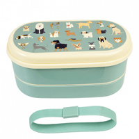 Rex London Lunchbox Bento ze sztućcami, Psy