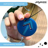 Wisiorek antystresowy Strzałka granatowy Jellystone Designs