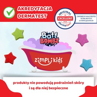 Zimpli Kids Gwiazdka do kąpieli do zabawy zmieniająca kolor wody Baff Bombz 3+