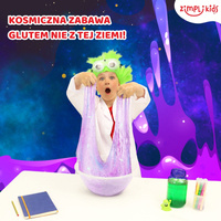 Zimpli Kids Zestaw do robienia glutów z gwiazdkami Galaxy Slime Play 3+