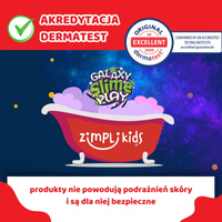 Zimpli Kids Zestaw do robienia glutów z gwiazdkami Galaxy Slime Play 3+